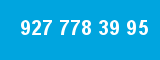 927 778 39 95 927 778 39 95